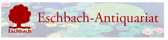 Eschbach Antiquariat � Startseite